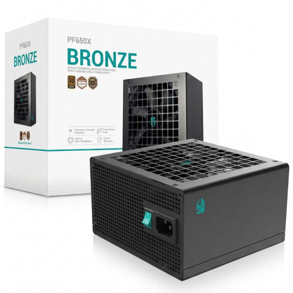 DeepCool PF650X 80PLUS BRONZE 650W Black