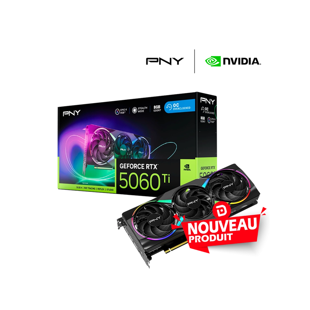 PNY GeForce RTX 5060 Ti 8GB Models