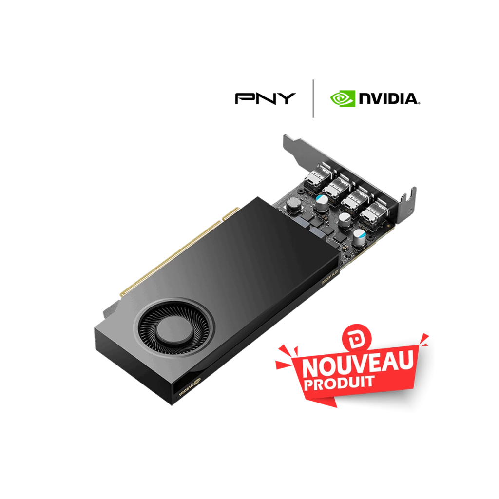 PNY Quadro RTX A1000 8GB Pcie 4.0