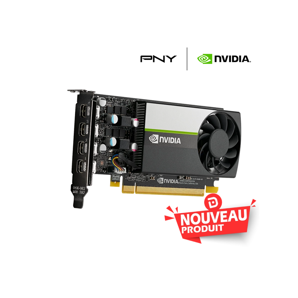 PNY Quadro T1000 8GB Pcie 4.0 x16