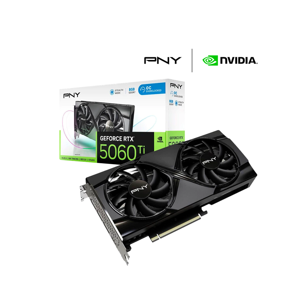 PNY RTX 5060 Ti 8Go OC Dual Fan