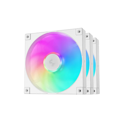 [6933412710981] DeepCool FD14 ARGB (Triple Pack) White