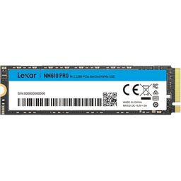 [843367128716] Lexar NM610 PRO M.2 PCIe Gen3x4 NVMe 2TB