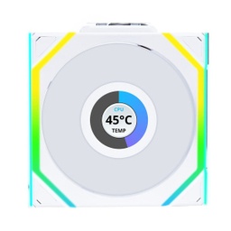 [4718466016782] Lian Li UNI Fan SL Wireless LCD 120 White