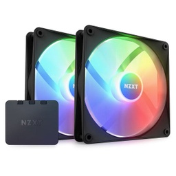 [5056547203027] NZXT F140 RGB Core Twin Pack (Black)