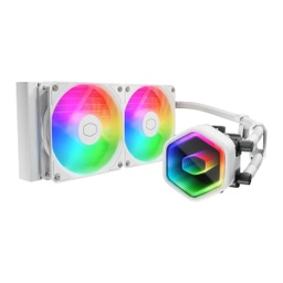 [4719512154847] Cooler Master MasterLiquid 240 Core II ARGB (White)