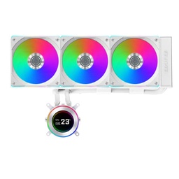 [4718466018007] Lian Li HydroShift II LCD-C 360R (White)
