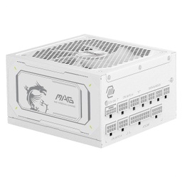 [4711377357104] MSI MAG A1000GL PCIE5 80PLUS Gold 1000W Blanc
