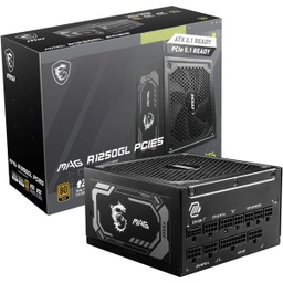 [4711377142229] MSI MAG A1250GL PCIE5 80PLUS Gold 1250W