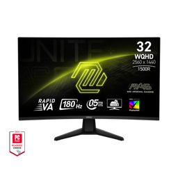 [4711377195430] MSI MAG 32CQ6F 32" 180Hz Fast VA 2K Curved