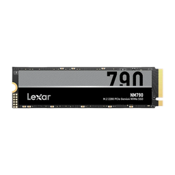[LNM790X001T-RNNNG] Lexar SSD NM790 1TB High Speed PCIe Gen 4X4 M.2 NVMe, up to 7400MB/s read and 6500 MB/s write 12M